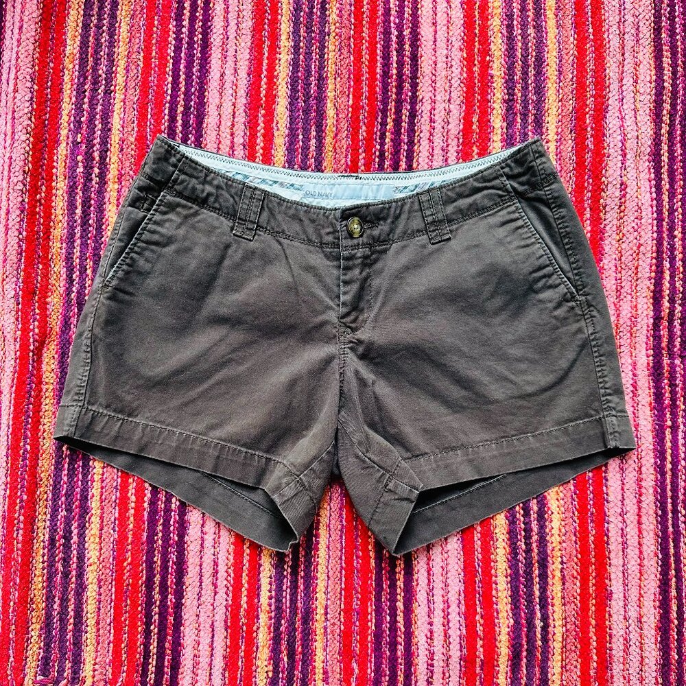 Old Navy Brown Shorts Low Rise Short Chino Shorts Dark Brown Shorts Size 6P